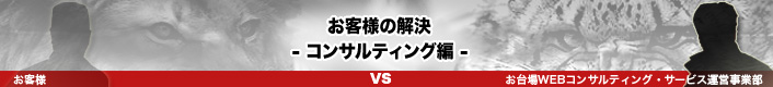 お客様のカイケツ　コンサルティング編